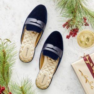Birdies Pristine Navy Velvet Phoebe 8